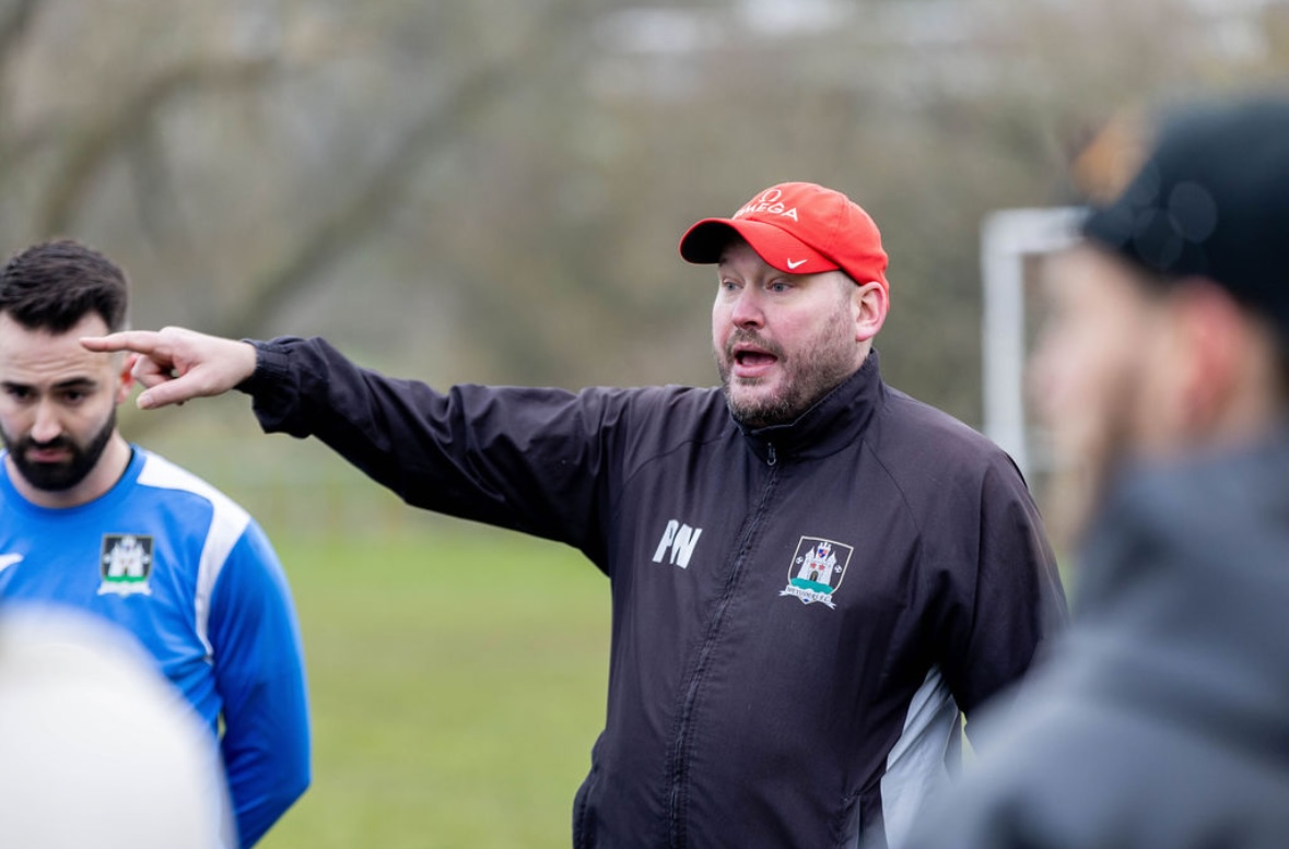 Weysiders v Woking Vets Reserves: Boss Phil Ney Weysiders v Woking Vets Reserves: Boss Phil Ney